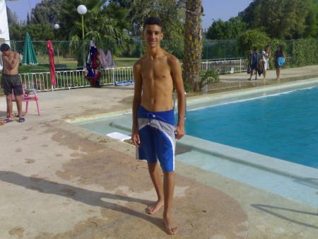 a la piscine